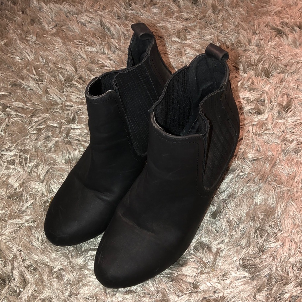 Charlotte Russe Black Booties